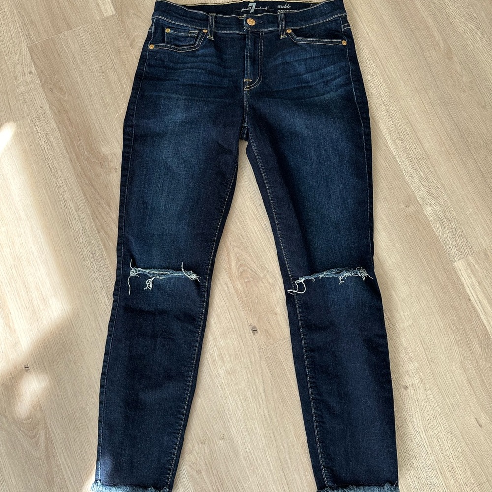 7 for all mankind jeans size 30 - Picture 3 of 4